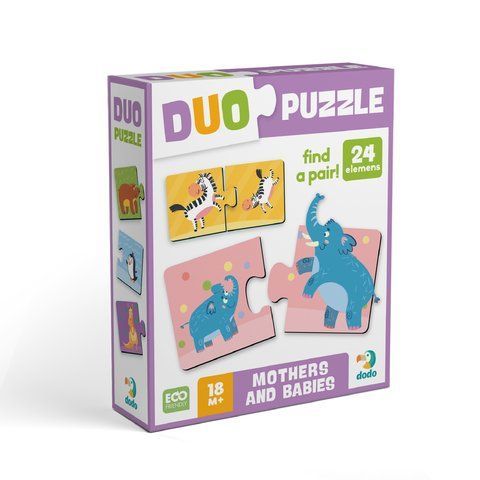 Пазл Dodo DUO Мама і малюк 300692 2379 фото
