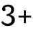 Вік 3+