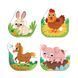 Пазл 4в1 Dodo Baby puzzle Сільські тварини 300686 2193 фото 3