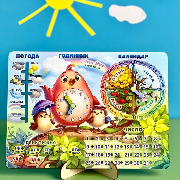 Календар Пташка.  98 фото